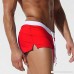 Sannysis Mens Beach Shorts Plus Size Men Breathable Trunks Pants Solid Swimwear Beach Shorts Slim Wear Red B07NZ159DP